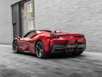 Used Ferrari SF90 2023 Red Cabriolet