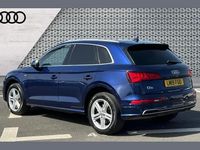 Used Audi Q5 S-Line 190 HP (139 kW) 2019 Blue SUV
