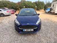 Used Ford Fiesta Zetec 82 HP (60 kW) 2015 Blue Hatchback