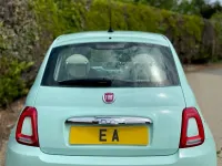 Used Fiat 500 Lounge 69 HP (50 kW) 2016 Green Hatchback