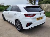 Used Kia Ceed GT-Line 118 HP (86 kW) 2019 White Hatchback