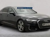 Used Audi A6 S-Line 204 HP (150 kW) 2023 Blue Sedan