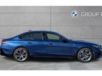 Begagnad BMW i5 M Sport 250 kW (340 HK) 2023 Blå Sedan
