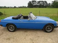 Used MG B 95 HP (69 kW) 1976 Blue Cabriolet