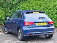 Used Audi A1 Sport 95 HP (69 kW) 2016 Blue Hatchback