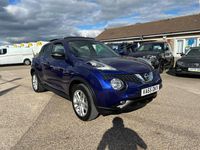 Used Nissan Juke Acenta Premium 110 HP (80 kW) 2016 Blue SUV