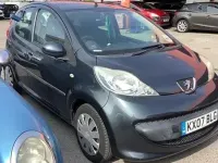 Used Peugeot 107 68 HP (50 kW) 2007 Grey Hatchback