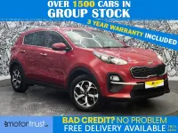 Used Kia Sportage 130 HP (95 kW) 2021 Red SUV