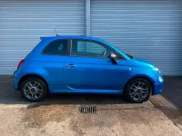Used Fiat 500S S 2017 Azzurro blue Hatchback