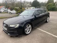 Used Audi A5 Sportback S-Line 2015 Black Hatchback