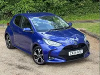 Used Toyota Yaris Design 116 HP (85 kW) 2024 Blue Hatchback