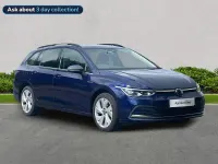Used VW Golf VIII Style 150 HP (110 kW) 2023 Blue Estate