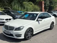 Used Mercedes C220 AMG 167 HP (122 kW) 2013 White Sedan