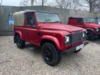 Usado Land Rover Defender 122 CV (89 kW) 2009 Rojo Pickup/Camioneta