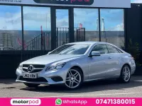 Used Mercedes E220 SE 170 HP (125 kW) 2013 Silver Coupe
