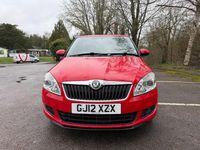 Used Skoda Fabia SE 2012 Red Hatchback