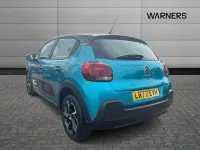 Used Citroën C3 PureTech 108 HP (79 kW) 2022 Blue Hatchback