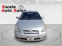 Used Hyundai Accent 2007 Silver Hatchback