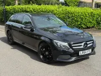 Used Mercedes C220 170 HP (125 kW) 2014 Black Estate