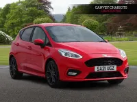 Używany Ford Fiesta ST-Line 95 KM (69 kW) 2021 Czerwony Hatchback