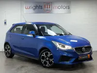 Used MG MG3 Excite 106 HP (77 kW) 2019 Blue Hatchback