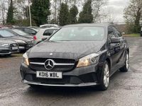 Used Mercedes A180 122 HP (89 kW) 2016 Black Hatchback