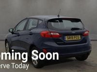 Used Ford Fiesta Zetec 85 HP (62 kW) 2019 Blue Hatchback