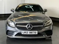 Usado Mercedes C220 AMG line 2019 Cinzento Coupé