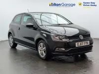 Käytetty VW Polo Edition 60 HP (44 kW) 2017 Musta Viistoperä