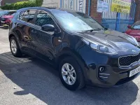 Used Kia Sportage 136 HP (100 kW) 2017 Black SUV