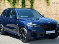 Used BMW X5 M Sport 286 HP (210 kW) 2021 Blue SUV