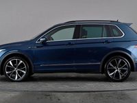 Used VW Tiguan R-line 150 HP (110 kW) 2021 Blue SUV