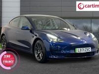 Used Tesla Model 3 Standard Range 366 kW (498 HP) 2022 Blue Sedan