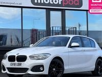 Used BMW 118 Sport Line 136 HP (100 kW) 2017 White Hatchback