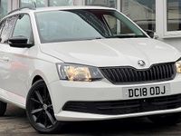 Used Skoda Fabia SE 110 HP (80 kW) 2018 White Hatchback