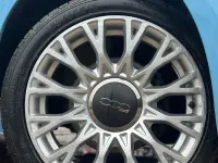 Begagnad Fiat 500C Lounge 2017 Blå Cab