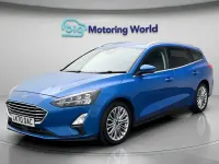 Used Ford Focus Titanium X 120 HP (88 kW) 2020 Blue Estate