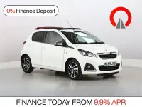 Used Peugeot 108 Collection 72 HP (52 kW) 2019 White Hatchback