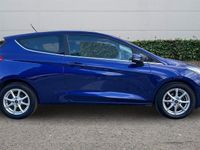 Used Ford Fiesta Zetec 86 HP (63 kW) 2018 Blue Hatchback