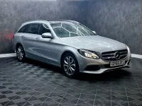 Used Mercedes C220 Premium 2017 Silver Estate