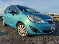 Used Vauxhall Meriva 100 HP (73 kW) 2011 Blue MPV