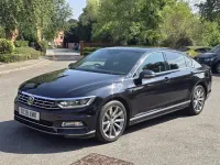 Used VW Passat R-line 150 HP (110 kW) 2019 Black Sedan