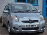 Used Toyota Yaris 87 HP (63 kW) 2010 Silver Hatchback