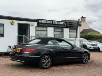 Used Mercedes E220 SE 170 HP (125 kW) 2014 Black Cabriolet