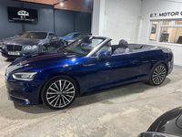 Used Audi A5 Cabriolet S-Line 190 HP (139 kW) 2019 Blue Cabriolet