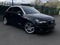 Begagnad Audi A1 S-Line 122 HK (89 kW) 2011 Svart Halvkombi