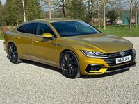 Begagnad VW Arteon R-line 190 HK (139 kW) 2018 Gul Halvkombi
