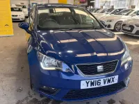 Begagnad Seat Ibiza SE Technology 90 HK (66 kW) 2016 Blå Halvkombi