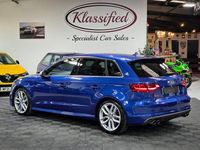 Used Audi S3 Sportback Black Edition 300 HP (220 kW) 2015 Blue Hatchback