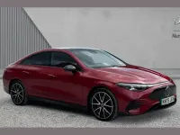 Used Mercedes CLA 250+ AMG line 200 kW (272 HP) 2025 Red Sedan